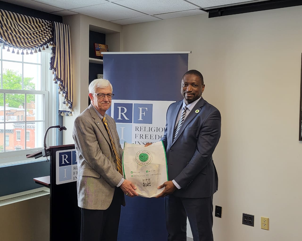 Ureeda Rafiqi IIFA Secretary General meets with the President of RFI in Washington ...