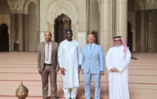 معالي الأمين العام يزور مسجد الحسن الثاني وأكاديمية الفنون التقليدية بالدار البيضاء